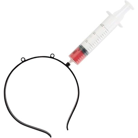 CABS - Halloween Horror Headband - Syringe