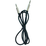 WUW - X175 - Audio Cable - Black with Gold