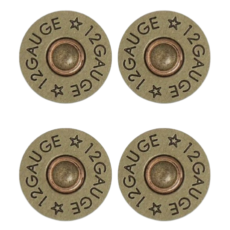12 Guage Bullet Coasters, protectors
