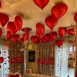 Red I Love You and Heart Balloon Set - 14 Piece