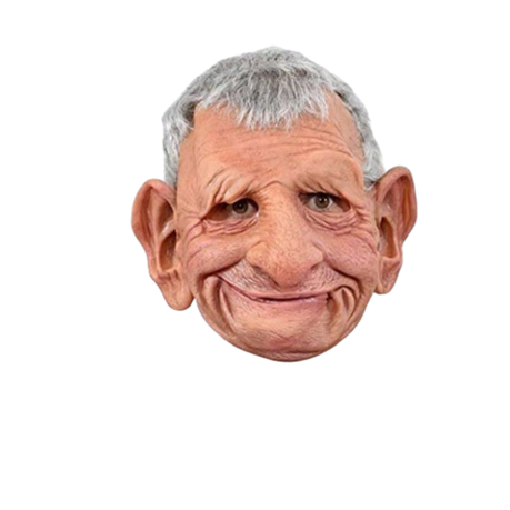 Big Ear Grandpa Latext Mask
