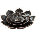Brass Lotus Incense Holder for Sticks with Ash Catcher