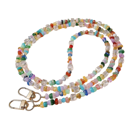 1PC Phone Beaded Phone Lanyard, Phone Shoulder Strap