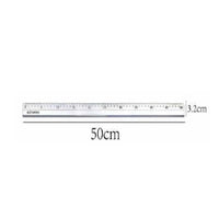 MOTARRO MI043-50 High Quality Aluminum Ruler 50 cm For Student, Office