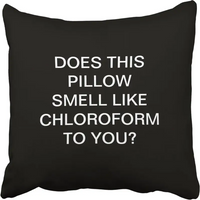 Humorous Decorative Throw Pillow Cover