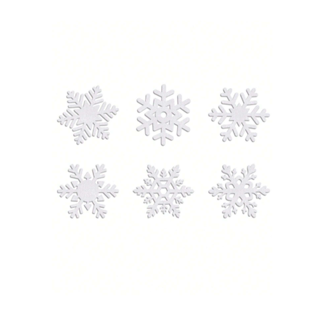 Xmas - Snowflake Coasters- 6 pack