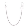 Men Ring Decor Pant Chain