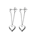 CABS - Drop and Dangle Heart Earrings