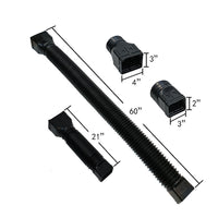 2-Pack Rain Gutter Downspout Extensions Flexible, Drain Downspout Extender