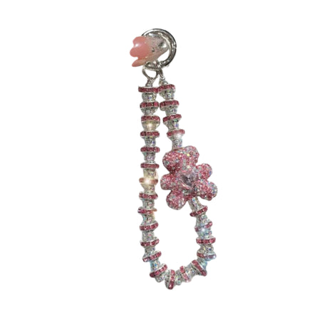 Piece Full Rhinestone Crystal Bear Charm Bracelet