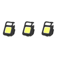 Rechargeable COB Keychain Light With Bottle Opener x 3