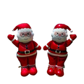 2 Piece 61-Inch Tall Santa Claus Balloons