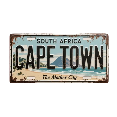 Vintage Metal Tin Sign