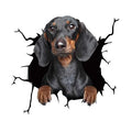 Dachshund 3D Car Window Sticker