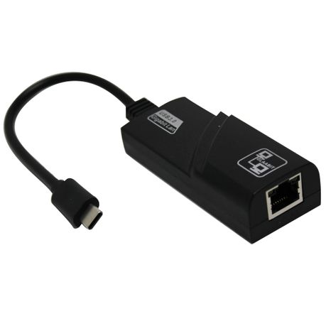 USB Type C to 10/100/1000M RJ45 Gigabit Ethernet Adapter