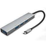 Type-C To USB Hub 4 in 1 Port