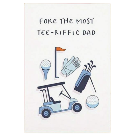 Greeting Card - The Golf Father Day/Birthday Card,