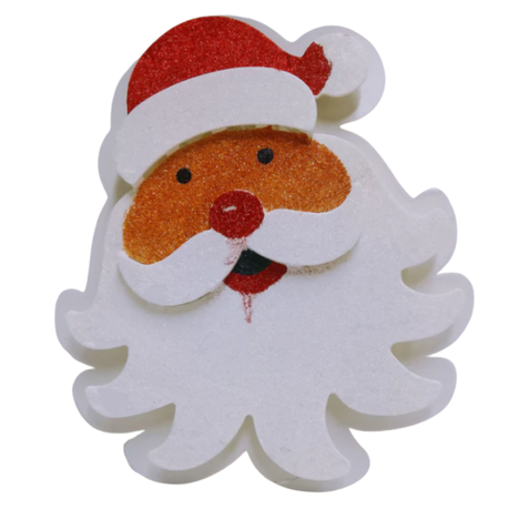 Christmas Man Head With Flashing Lights