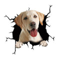 Labrador Car Stickers Vinyl Decals