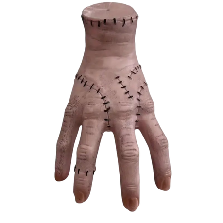 Wednesday Addams Style Creepy Rubber Hand Prop