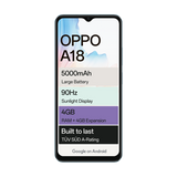 OPPO A18 128GB LTE Dual Sim - Glowing Blue