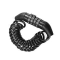 Retractable 4 Digit Combination Cable Lock for Bike, Helmet & Luggage