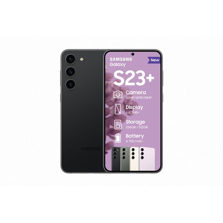 Samsung Galaxy S23+ 256GB 5G Dual Sim - Phantom Black