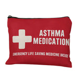 Compact Asthma Emergency Kit Makeup Bag