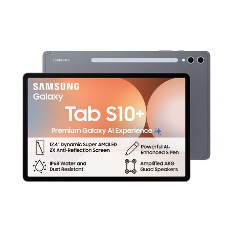 Samsung Galaxy Tab S10+ (X826) 12.4" 256GB 5G Tablet - Grey