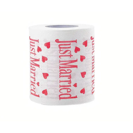 Just Married Toilet Paper