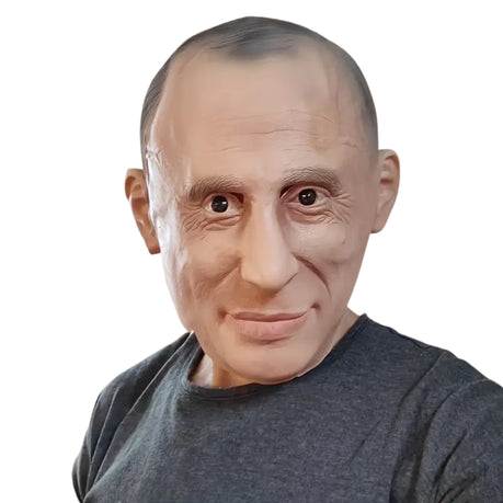 Elegant Realistic Man Mask Putin Male Latex Full Face Masks
