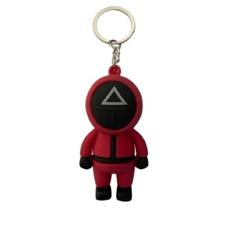 Squid Game Keyring-Triangle- 3D