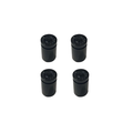 4 Pieces Metal Car Tire Valve Cap Bullet Design