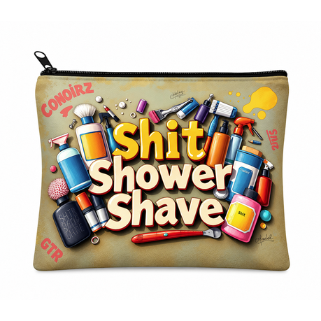 Funny Travel Makeup and Toiletry Bag