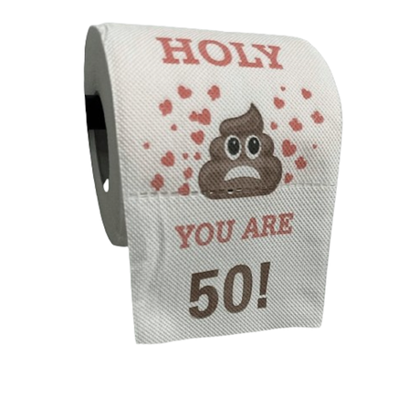 Toilet Paper 50 Birthday
