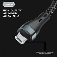 YESPLUS - YS-816 - Fast Charging USB To Micro USB Data Cable - 1M - Black