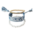 Faux Pearl Decor Bracelet (3 Pieces)