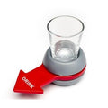FB Spin The Shot Glass Drinking Game with 1.7oz Shot Glass