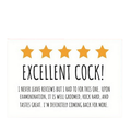 Naughty Card Range - Five Star - Valentines day card