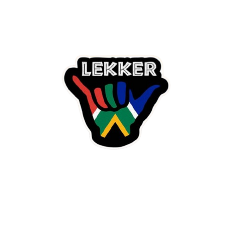 Funny Decals Sticker- Lekker