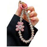 Piece Full Rhinestone Crystal Bear Charm Bracelet