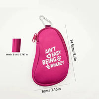 Stylish "Ain't Easy Being Wheezy" Inhaler Case