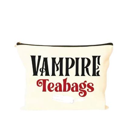 Funny Toiletry Bag- TeaBags