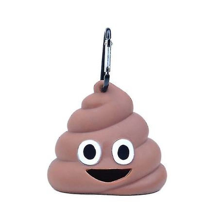 Turd emojie shapped Pet Waste Bag Dispense