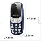 L8star BM10 wireless bluetooth dialer dual nano SIM super mini phone