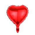 Heart-Shaped Foil Balloons- Set of 50