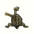 Turtle Brass Incense Holder