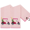 High-Quality Embroidered Fun Women'S Golf Towel