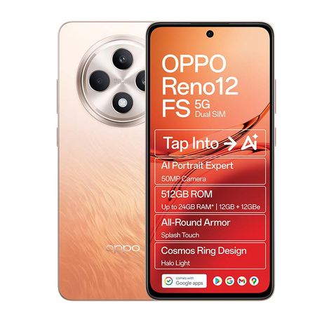 Oppo Reno12 FS 5G Dual Sim 512GB - Amber Orange