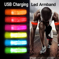 LED Light Adjustable Sports Armband